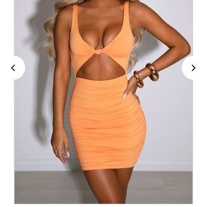 Babyboo Orange Dress- Worn once